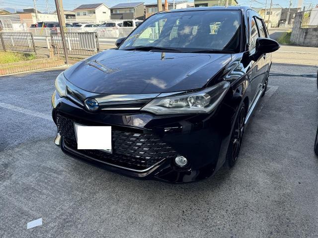 トヨタ　カローラ　ヘッドライト曇り修理　ヘッドライト塗装　ヘッドライト研磨　滋賀　守山