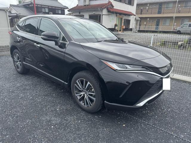 トヨタ　ハリアー　リアドア交換　ボディ鈑金塗装　ハリアー修理　傷修理　凹み修理　滋賀　守山