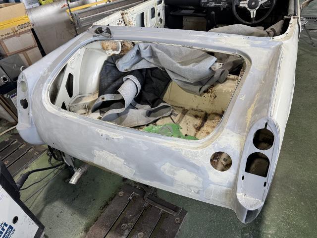 オースチン　ヒーレースプライト　レストア　旧車レストア　絶版車修理　レストア塗装　滋賀　守山　その5