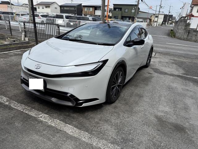 トヨタ　60プリウス　リアバンパー塗装　バンパー塗装　傷修理　プリウス修理　滋賀　守山